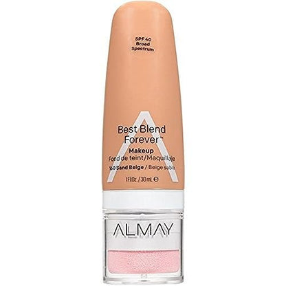 Almay Best Blend Forever Makeup, SPF40, 160 Sand Beige 1 fl oz