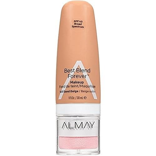Almay Best Blend Forever Makeup, SPF40, 160 Sand Beige 1 fl oz