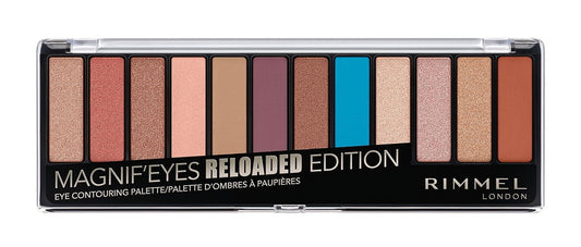 Rimmel London Magnif'Eyes Eyeshadow Palette, Reloaded, 0.5 oz