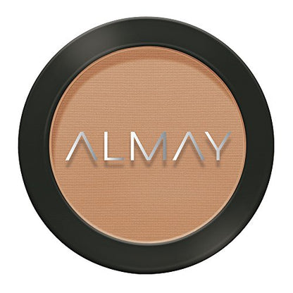 Almay ALL SET NO SHINE Pressed Powder, 600 Make Mine Dark  .2oz