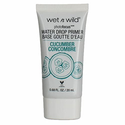 wet n wild PHOTOFOCUS Watre Drop Primer, Cucumber  .68 fl oz