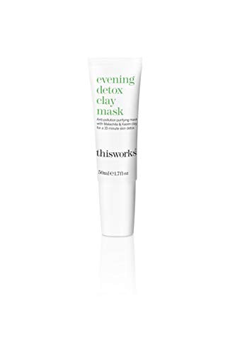 this works* EVENING DETOX Clay Mask   1.7 fl oz