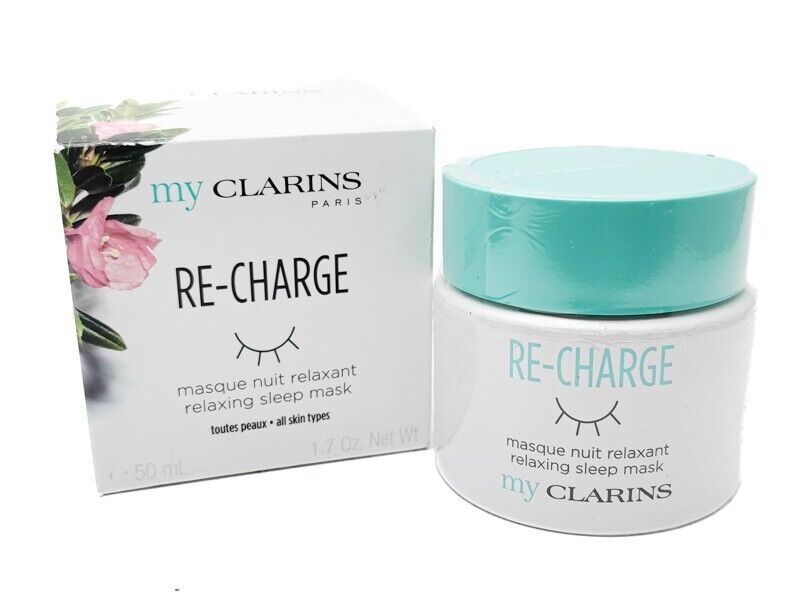 Clarins RECHARGE Relaxing Sleep Mask for All Skin Types  1.7 fl oz