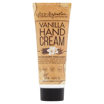 urban hydration VANILLA HAND CREAM with Vitamin E, Ceramides, Coconut Oil   4 fl oz