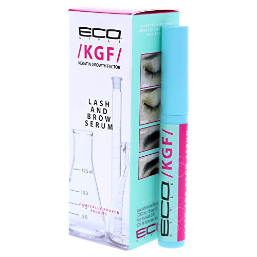 Eco Style KGF Keratin Growth Factor Lash and Brow Serum , Increase Hair Thickness in as little as 6 Weeks