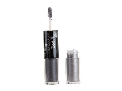 Pop Beauty Pop Point Duette Liquid Shadow Sterling & Granite