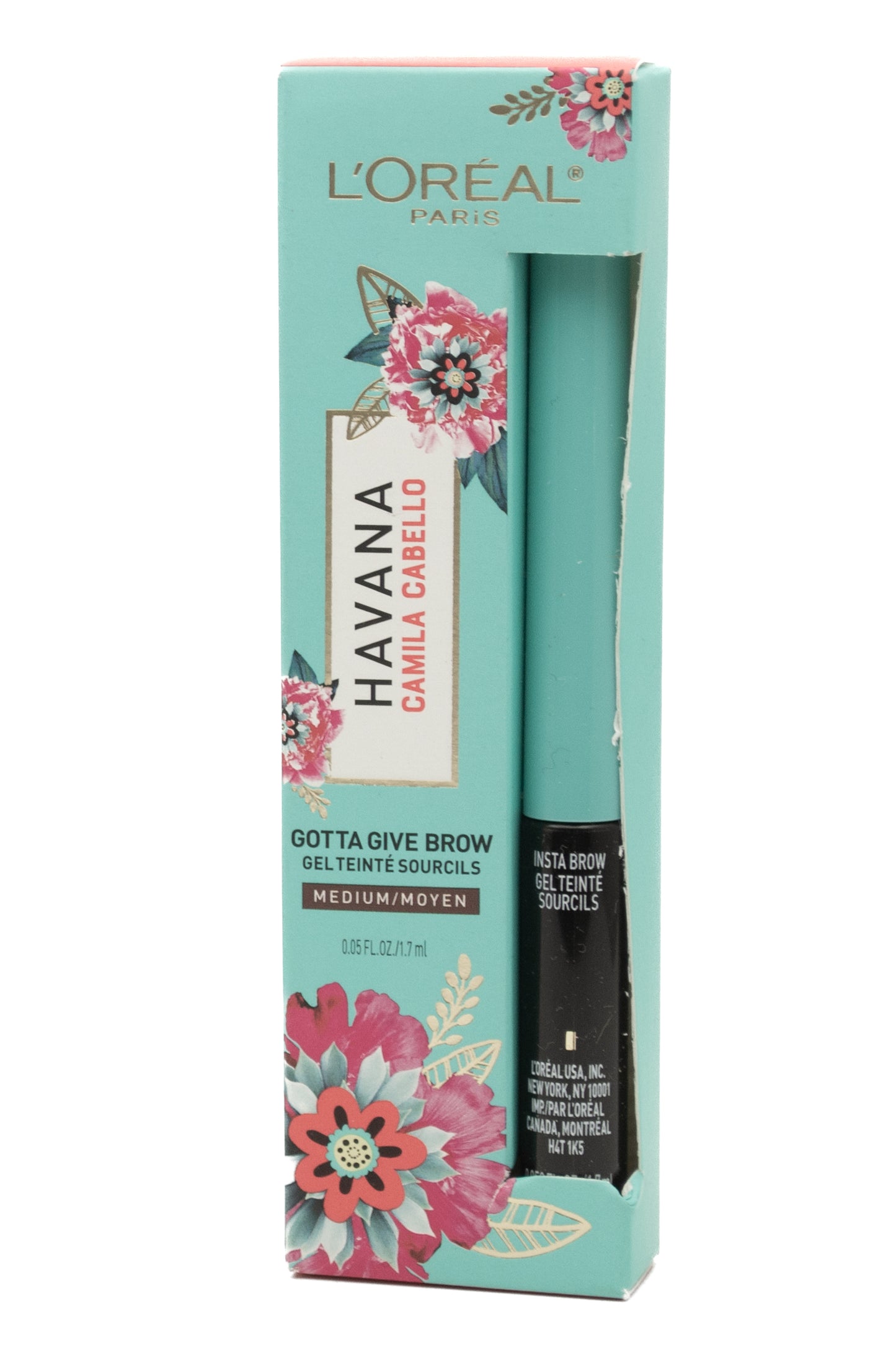 L'Oreal Paris Cosmetics X Camila Cabello Havana Gotta Give Liquid Brow, Deep, 0.05 Fluid Ounce