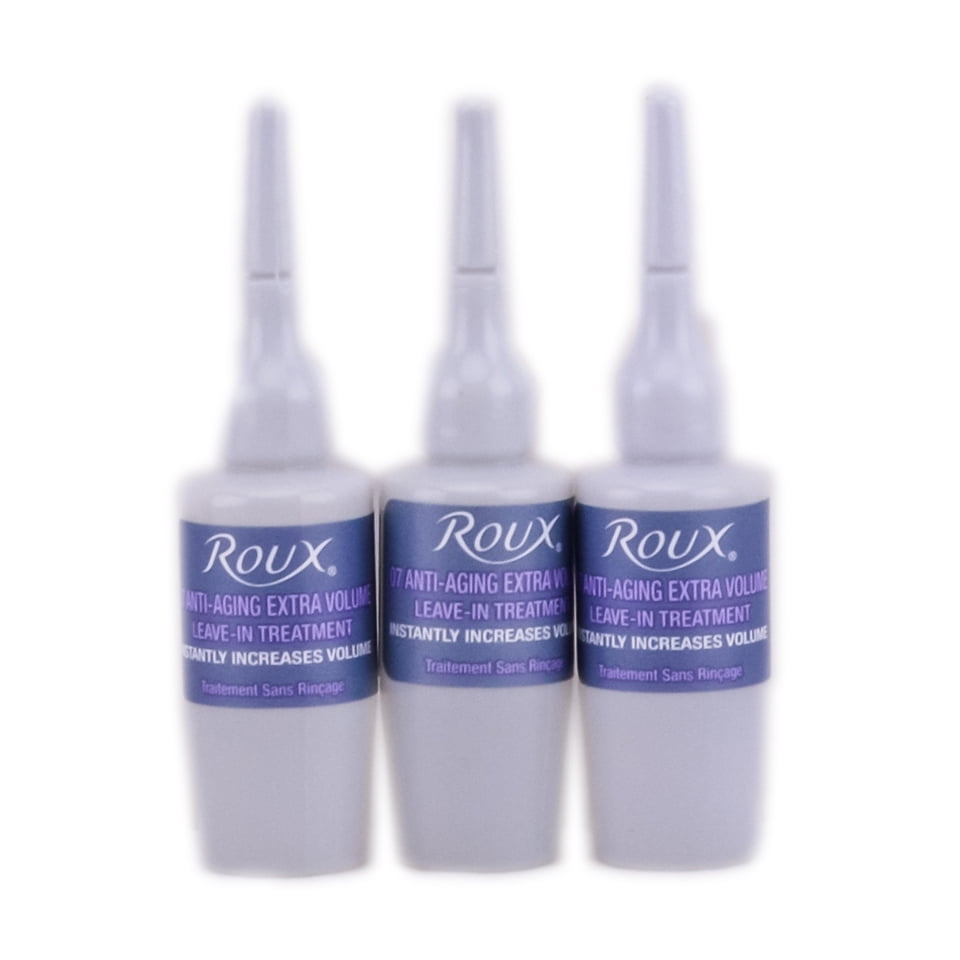 Roux Leave In Treatment 07 Anti Aging Extra Volume By 89% ( By 89% / 3pk x 0.5 oz)
