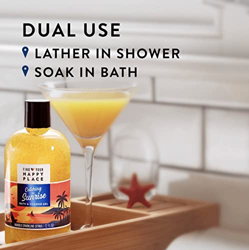 Find Your Happy Place Catching the Sunrise bath & shower gel