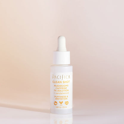 Pacifica Clean Shot Mushrooms and Caffeine 7 Percent Serum 0.80 oz