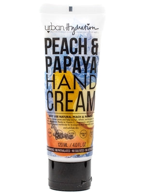 urban hydration PEACH & PAPAYA HAND CREAM  4 fl oz