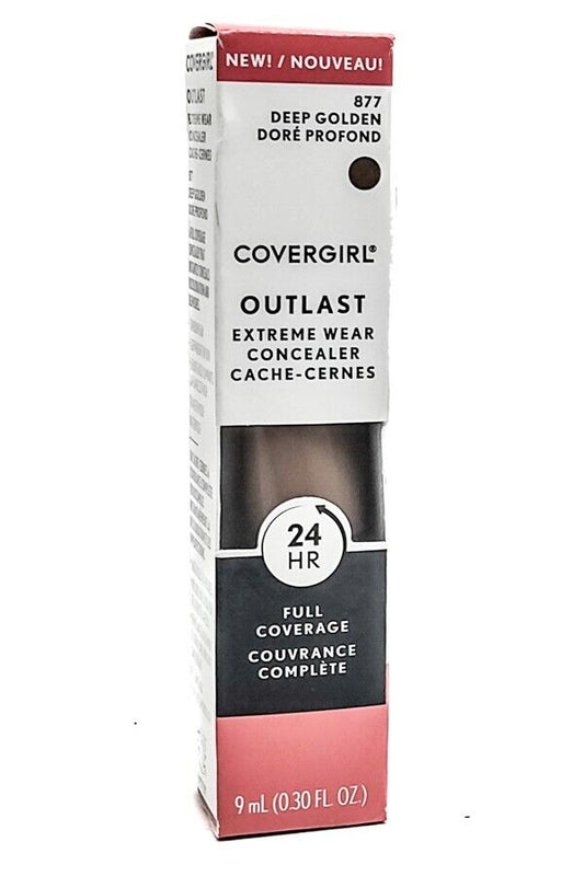 Covergirl OUTLAST Extrme Wear Concealer, 877 Deep Golden  .3 fl oz