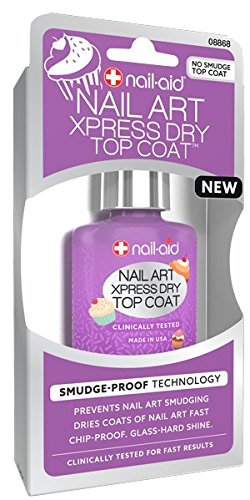 nail-aid NAIL ART Xpress Dry No Smudge Top Coat 08868  .55 fl oz