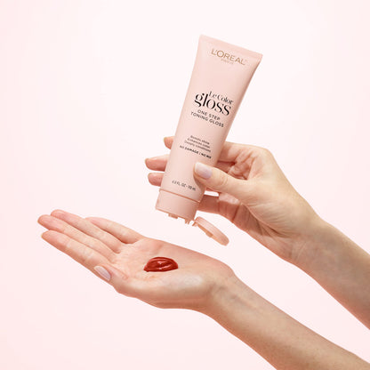 L'Oreal LE COLOR GLOSS One Step Toning Gloss, Auburn. 3 applications