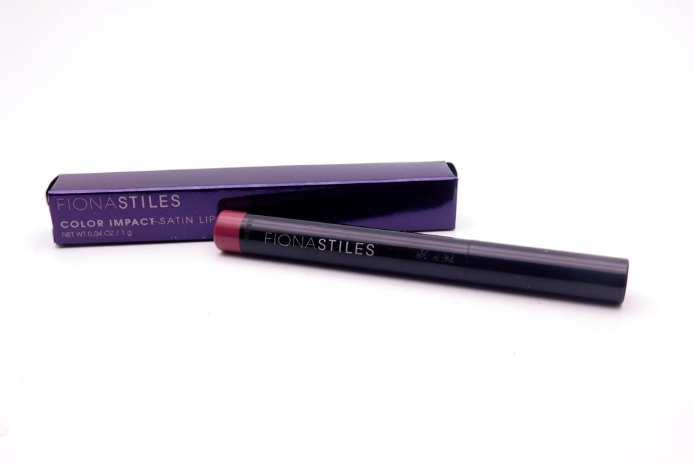 Fiona Stiles Color Impact Satin Lip Crayon Bonnie Brae   .04 oz
