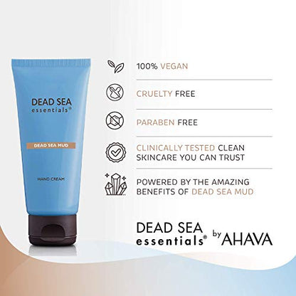 Dead Sea Essentials by AHAVA, Dead Sea Mud Hand Cream  3.4 fl oz