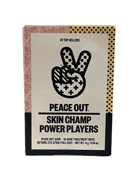 Peace Out SKIN CHAMP POWER PLAYERS - 10 Acne Dots & 1 EyeStick