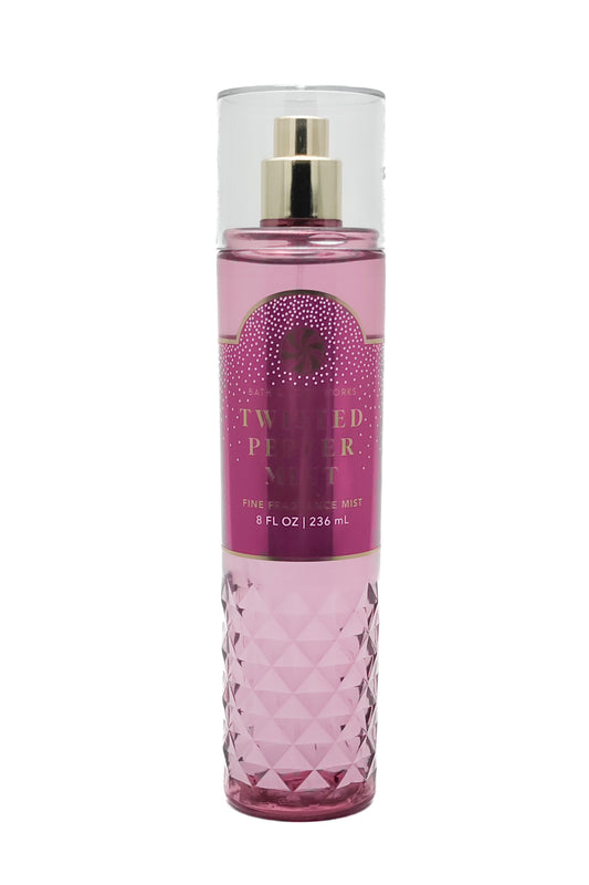 Bath & Body Works TWISTED PEPPERMINT Fine Fragrance Mist  8 fl oz
