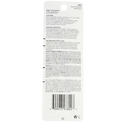Revlon/Colorstay Eye Liner Black Brown 0.01 Oz .28 Ml
