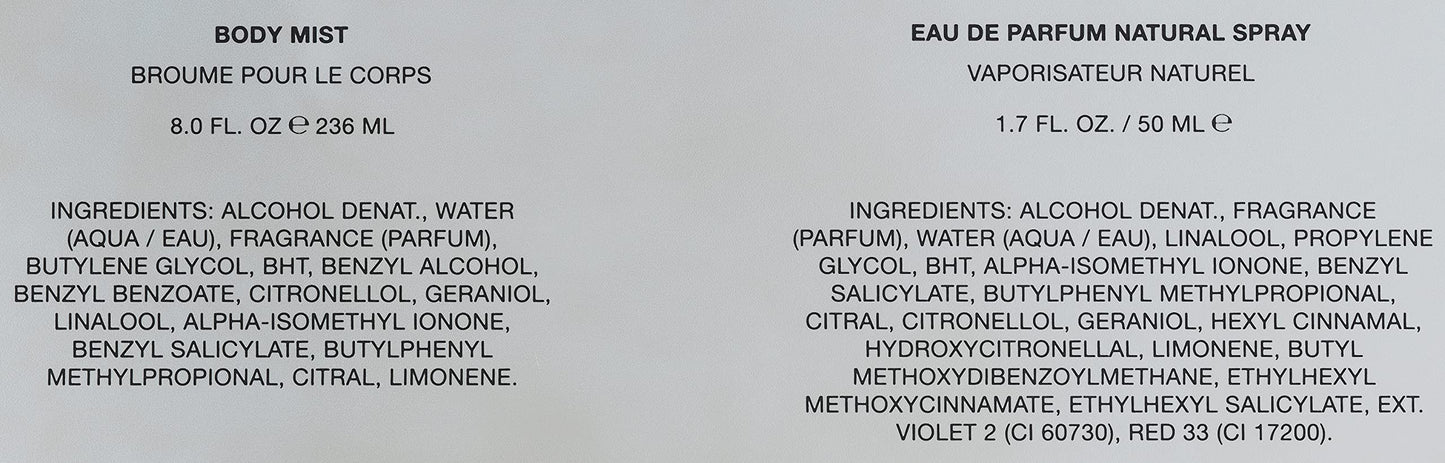 BCBGMAXAZARIA Fragrance Set: Eau de Parfum 1.7 Oz & Body Mist 8 Oz