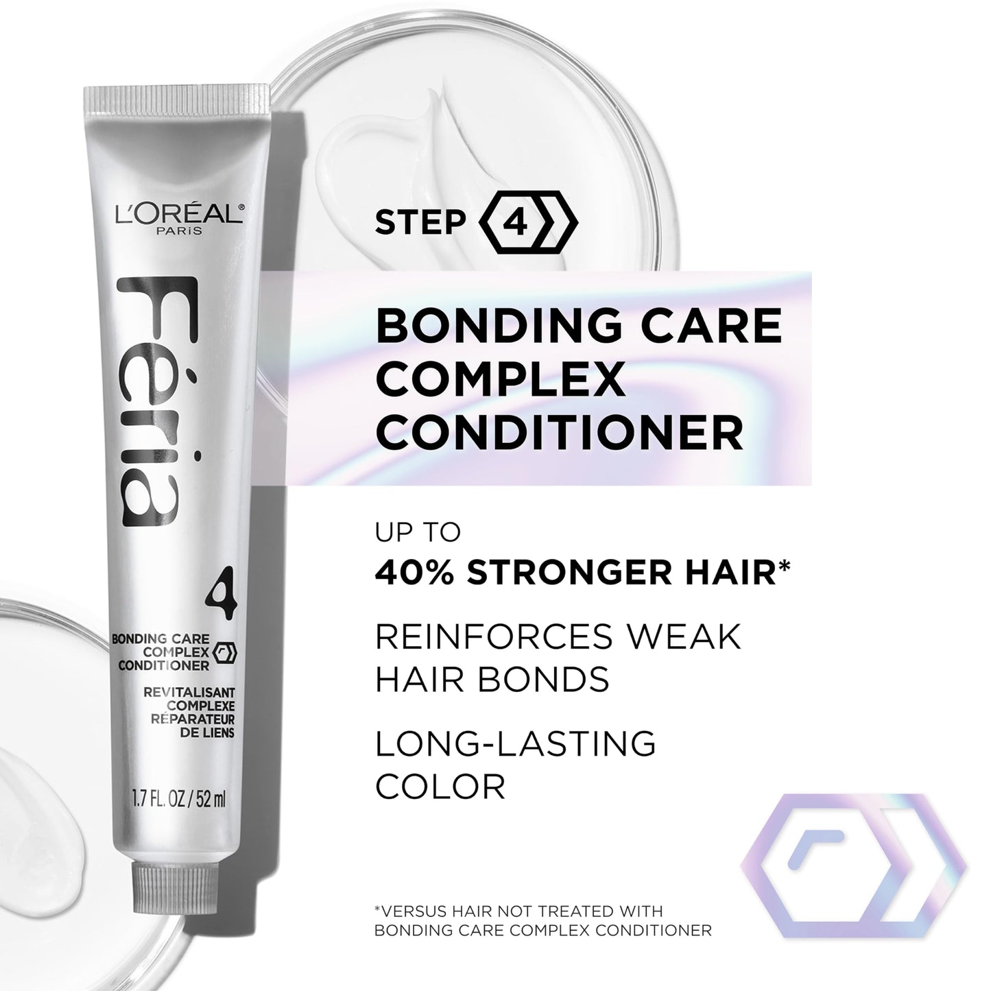 L'Oreal Paris Feria Hair Color, M26 Violet Eclipse, Stronger Hair, 1 Kit