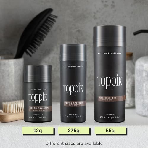 Toppik Hair Building Fibers, Lt Brown  .42oz