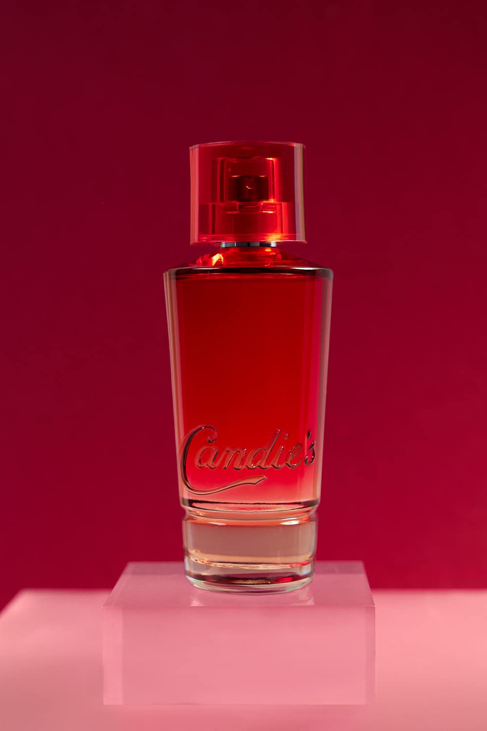 Candie's Red Eau De Toilette Spray Fragrance for Him, Spicy & Woody Cologne for Men, 3.4 fl oz, 1 Piece