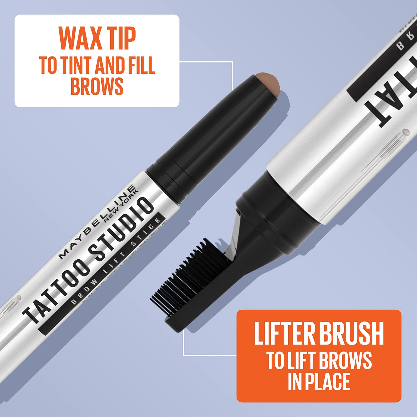 Maybelline Tattoo Studio Brow Fade and Smudge Resistant Lift Stick, Blonde