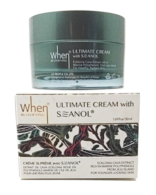 When ULTIMATE CREAM with Seanol for Younger Looking Skin  1.69 fl oz