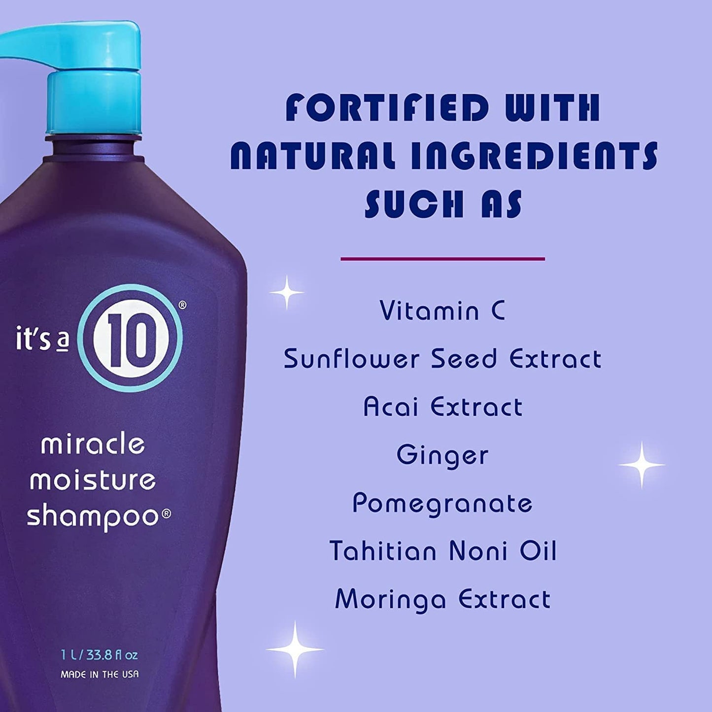 It's A 10 Miracle Moisture Shampoo 10 Oz, Sulfate Free