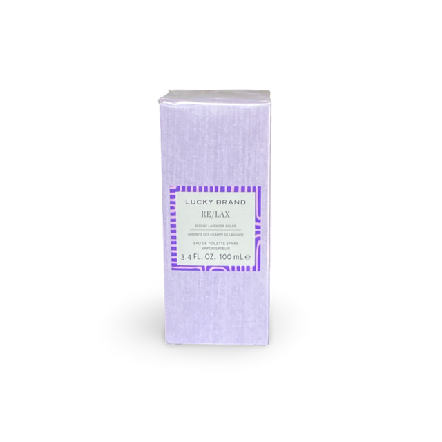Lucky Brand RE/LAX Serene Lavender Fields Eau de Toilette 3.4 Oz