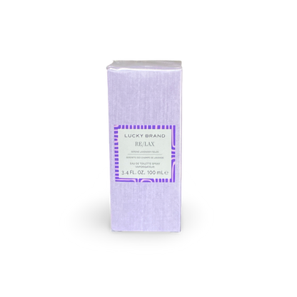 Lucky Brand RE/LAX Serene Lavender Fields Eau de Toilette 3.4 Oz