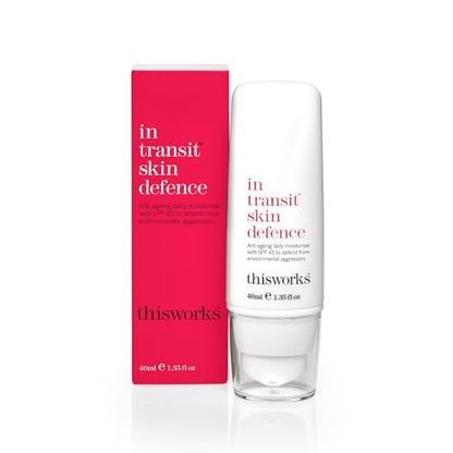 this works* IN TRANSIT Skin Defence Anti-Aging Daily Moisturizer   1.35 fl oz