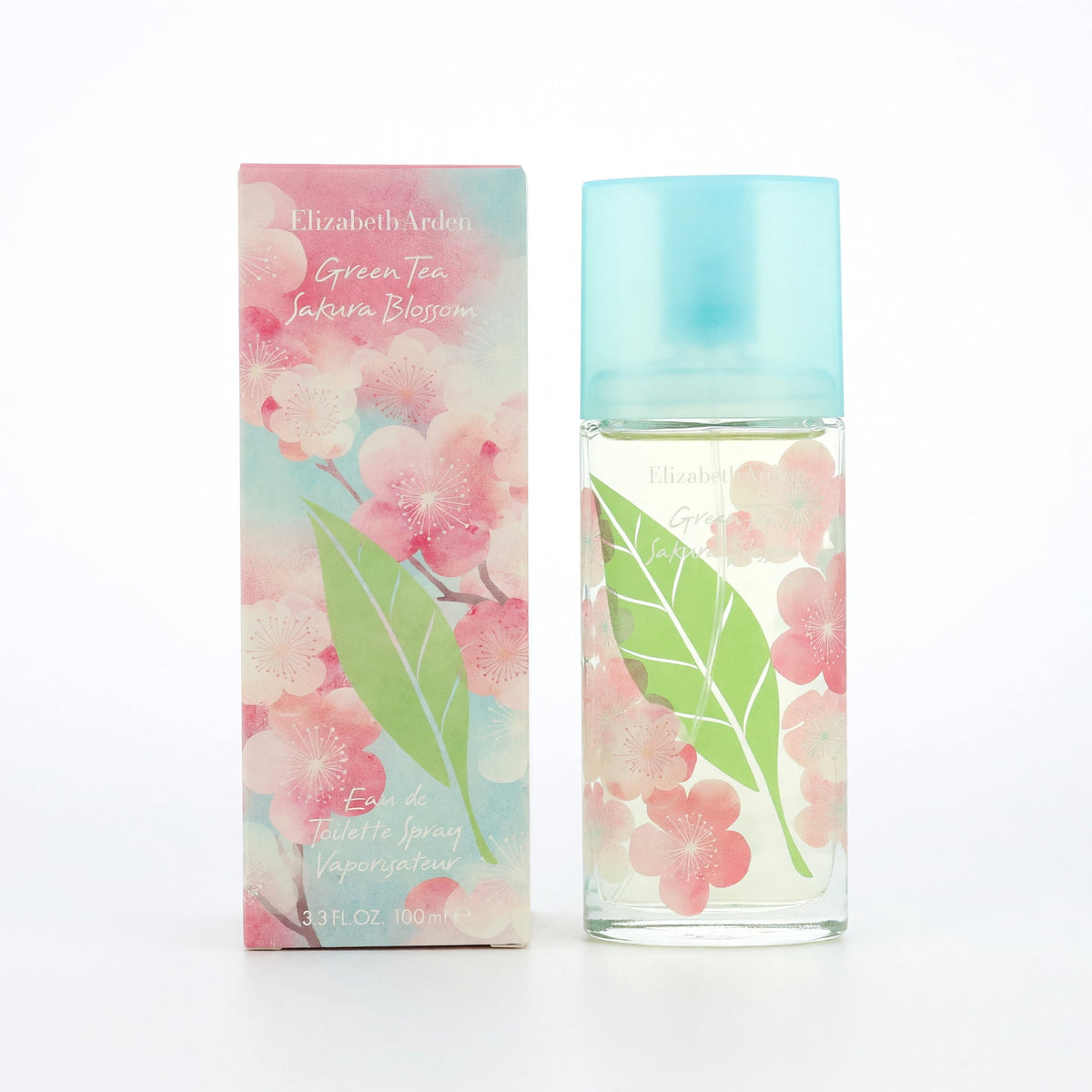 Green Tea Sakura Blossom by Elizabeth Arden for Women - 3.3 oz EDT Spray