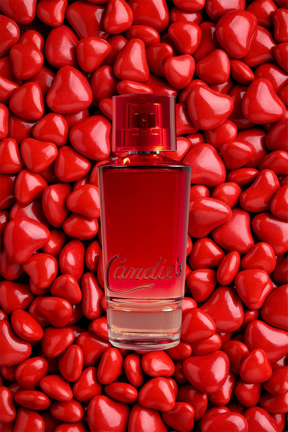 Candie's Red Eau De Toilette Spray Fragrance for Him, Spicy & Woody Cologne for Men, 3.4 fl oz, 1 Piece