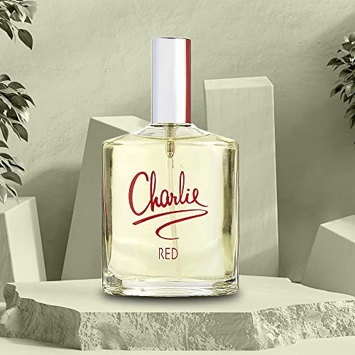 REVLON Charlie Eau De Toilette Spray for Women, Red, 3.4 Ounce