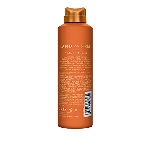 Land of the Free Grand Canyon Body Spray, 6 OZ, Pack of 1