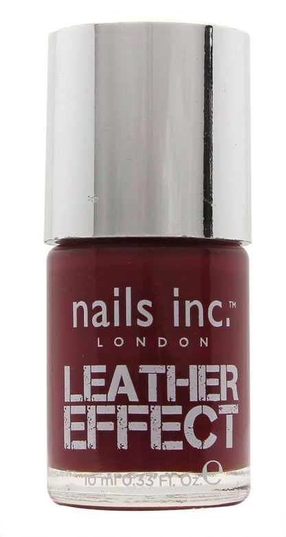 Nails Inc. LEATHER EFFECT Nail Polish, 043 Shoredich Lane  .33 fl oz