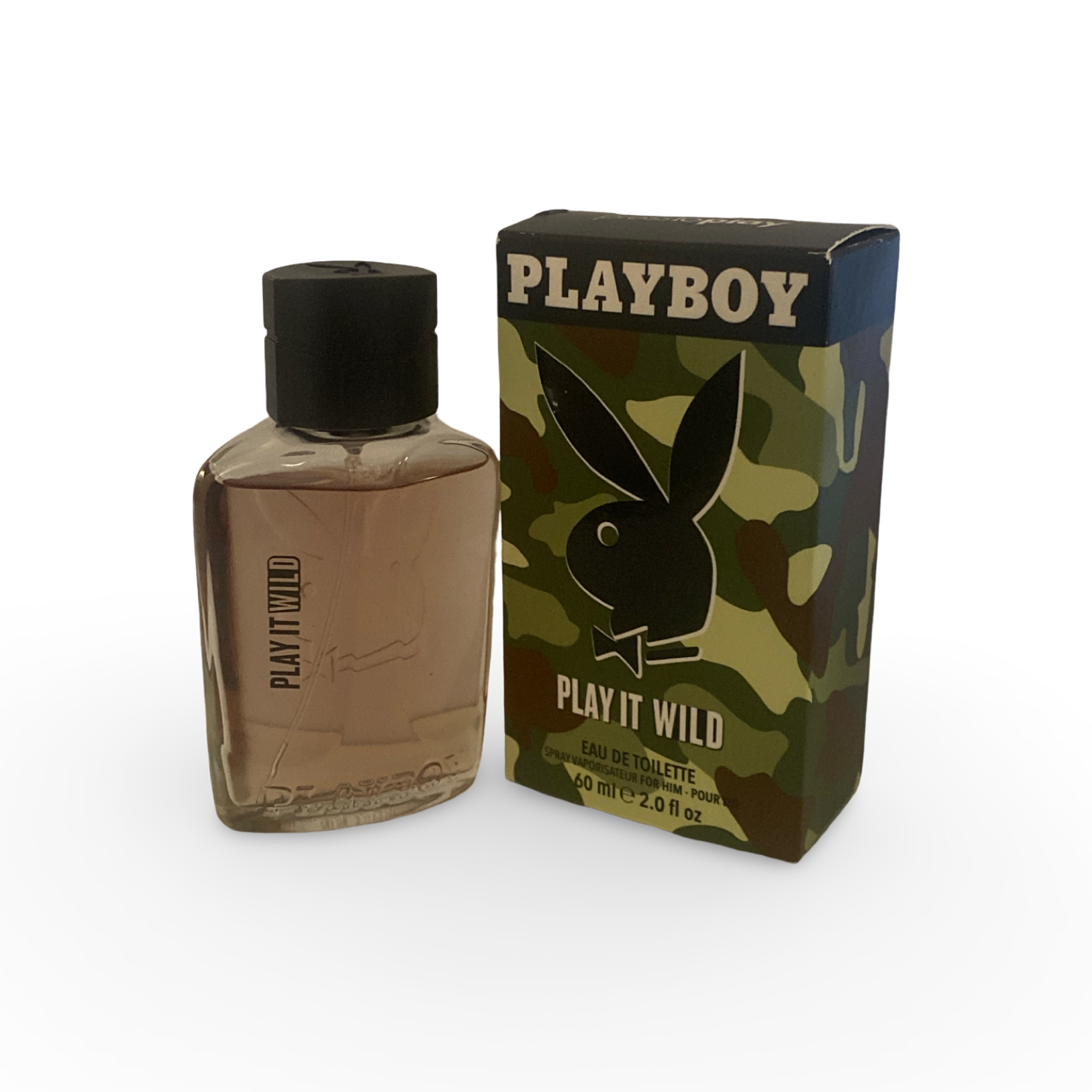 Playboy Play It Wild Eau de Toilette for men 2 Oz