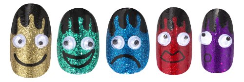 House of Holland Nailed by Elegant Touch  Glitter Face Ache Don't be Bitter Glitter: 24 nails, nail glue .07 Oz., nail file
