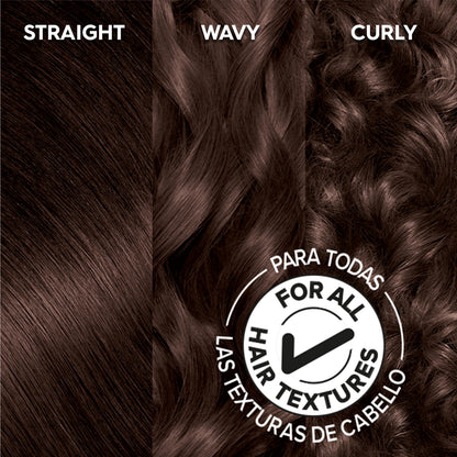 Garnier Olia Oil Powered Permanent Hair Color, 4.15 Dark Soft Mahogany