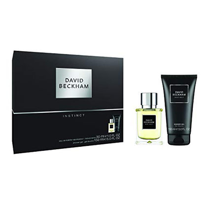 David Beckham INSTINCT Gift Set: Eau de Toilette Spray  1 fl oz, Shower Gel 5 fl oz