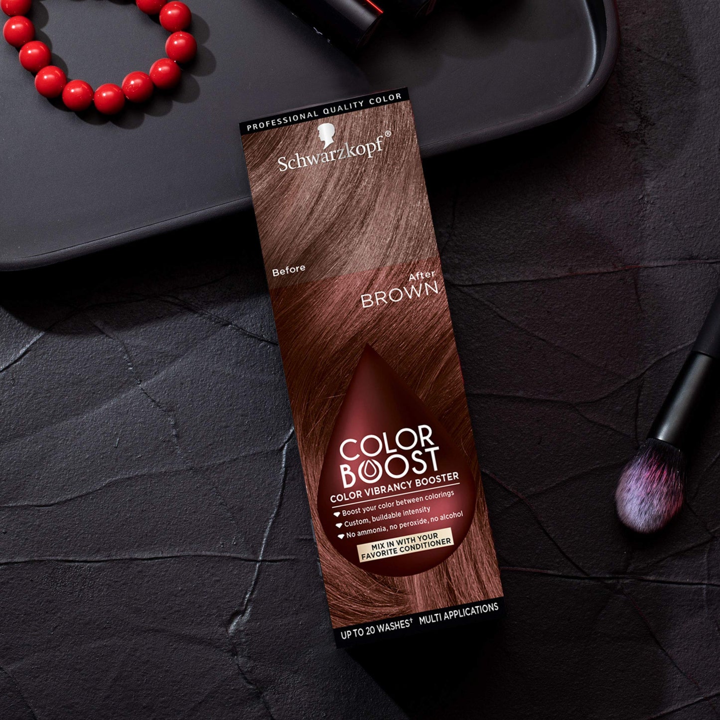 Schwarzkopf Color Boost Color Vibrancy Booster, Brown, 1 fl oz