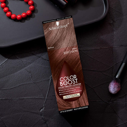 Schwarzkopf Color Boost Color Vibrancy Booster, Brown, 1 fl oz