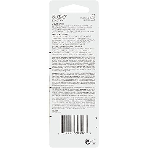 Revlon ColorStay Exactify Liquid Liner - Sparkling Black