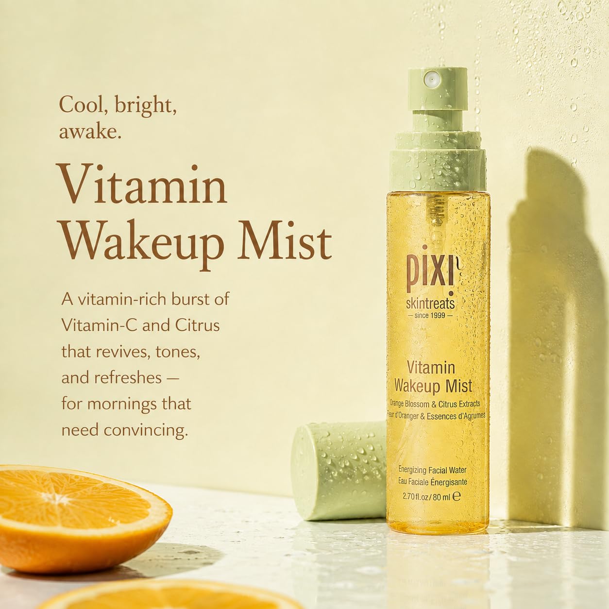 Pixi Beauty, Vitamin Wakeup Mist, 2.70 fl oz (80 ml)