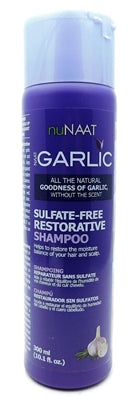 nuNAAT Garlic Sulfate-Free Restorative Shampoo 10.1 Fl Oz.