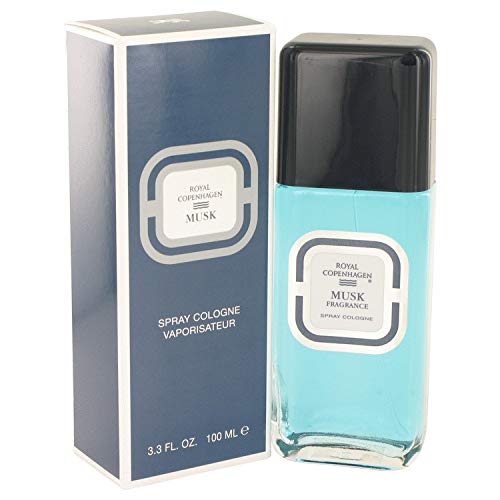 Royal Copenhagen MUSK Eau De Cologne Spray  3.4 fl oz