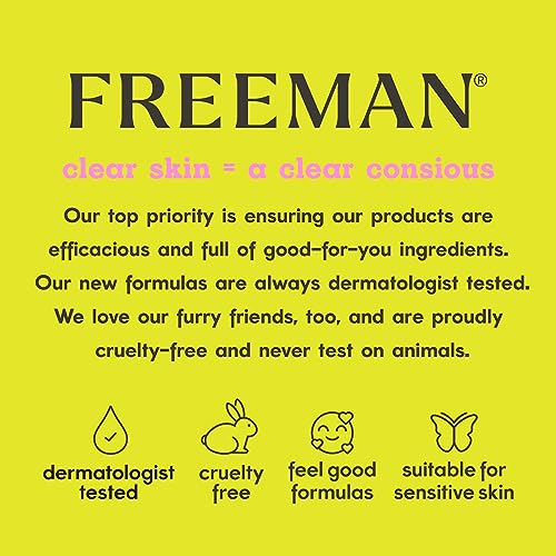 FREEMAN 6oz Clay Facial Masks