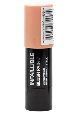 L'Oreal INFALLIBLE Blush Paint Longwear High Impact Stick, Tangerine Please   .24oz
